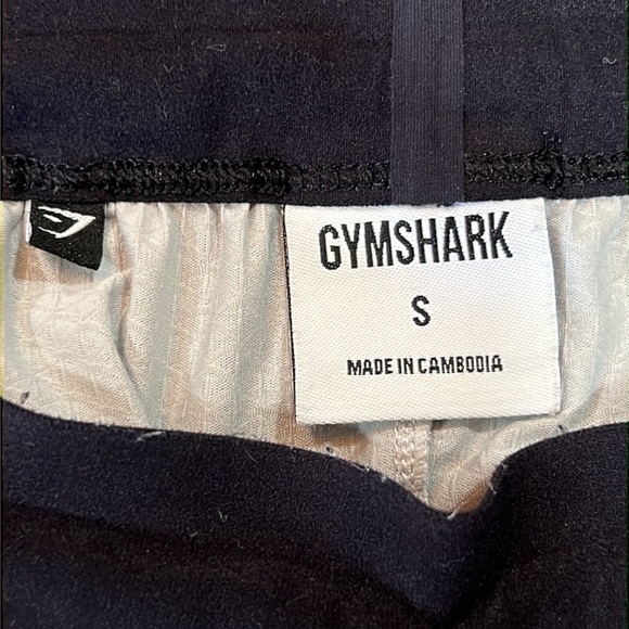 GymShark Hybrid Woven Pants S Grey Activewear Stretch Zipper Pockets Workout - Picture 14 of 16